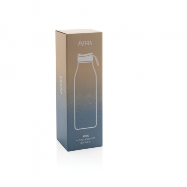 Logo trade business gift photo of: Avira Atik RCS Recycled PET bottle 1L