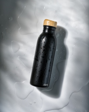 Logotrade promotional gifts photo of: Avira Alcor RCS Re-steel single wall water bottle 600 ML