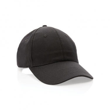 Logotrade business gift image of: Impact 6 panel 190gr Recycled cotton cap with AWARE™ tracer