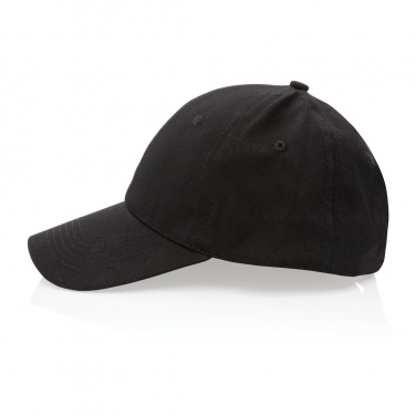 Logo trade promotional items picture of: Impact 6 panel 190gr Recycled cotton cap with AWARE™ tracer