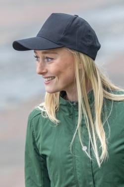 Logo trade corporate gift photo of: Impact 5 panel 190gr Recycled cotton cap with AWARE™ tracer