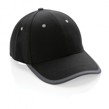 Logotrade corporate gifts photo of: Impact AWARE™ Brushed rcotton 6 panel contrast cap 280gr