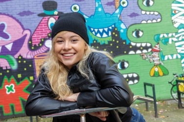 Logotrade promotional gift picture of: Impact AWARE™ classic beanie with Polylana®