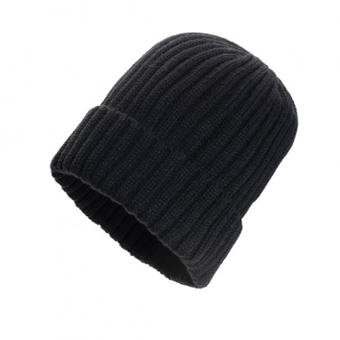 Logotrade promotional merchandise image of: Kennedi AWARE™ Polylana® beanie with large rib
