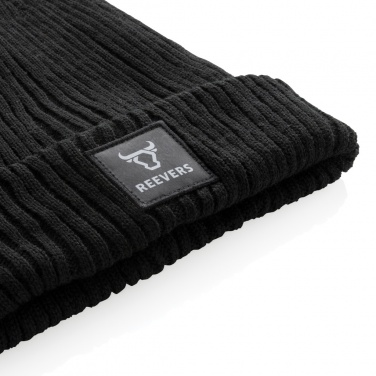 Logo trade corporate gifts image of: Impact AWARE™  Polylana® double knitted beanie