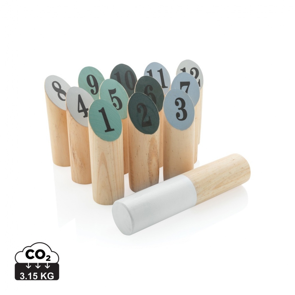 Logo trade promotional gift photo of: Wooden scatter set