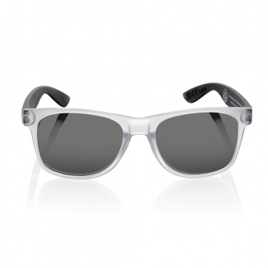 Logo trade promotional merchandise photo of: Gleam RCS recycled PC mirror lens sunglasses