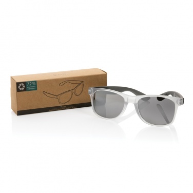 Logotrade promotional merchandise photo of: Gleam RCS recycled PC mirror lens sunglasses
