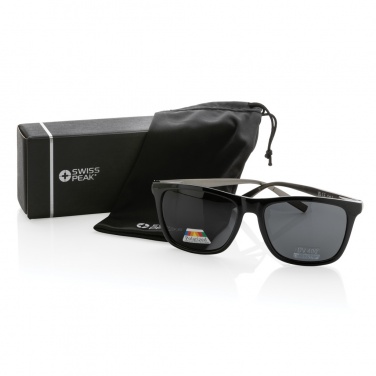 Logotrade promotional giveaway picture of: Swiss Peak RCS rplastic polarised sunglasses