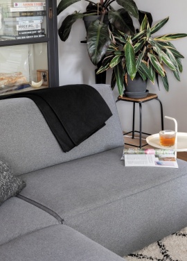 Logo trade promotional items picture of: Fleece blanket in pouch