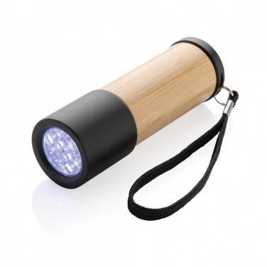Logo trade corporate gifts picture of: Bamboo and RCS certfied recycled plastic torch