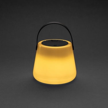 Logotrade corporate gifts photo of: SolarGlow RCS recycled ABS USB-rechargeable outdoor light