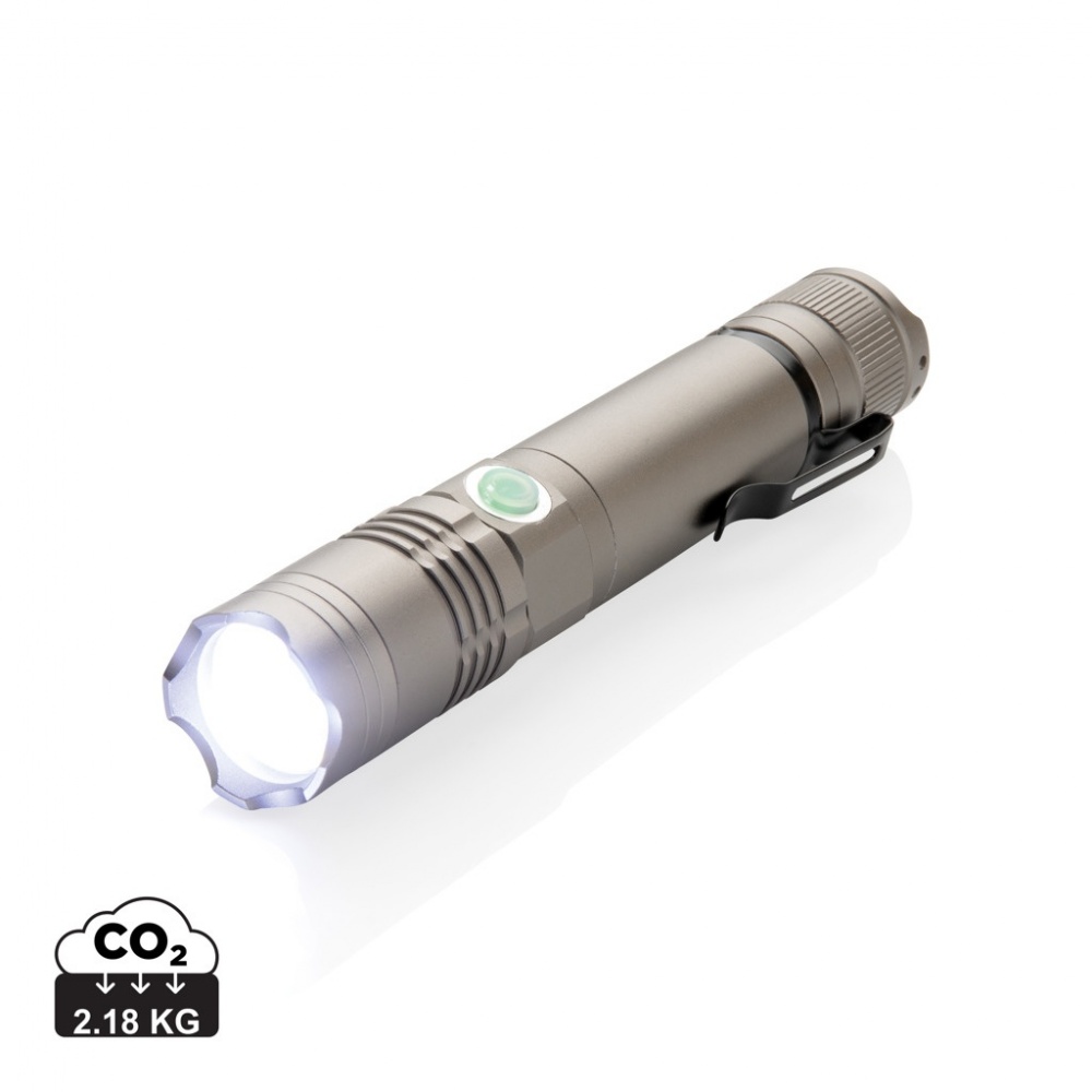 Logotrade advertising product picture of: Rechargeable 3W flashlight