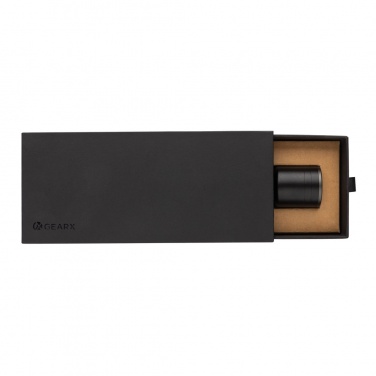 Logo trade promotional merchandise picture of: Gear X RCS recycled aluminum USB-rechargeable torch large