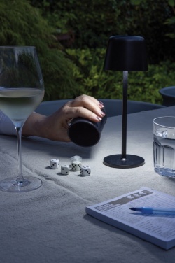 Logotrade promotional giveaways photo of: Zenic RCS recycled plastic USB re-chargable table lamp