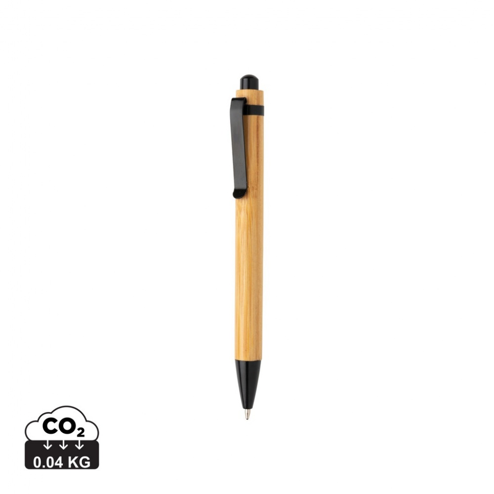 Logo trade advertising products image of: Bamboo pen