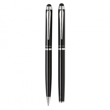 Logo trade promotional merchandise photo of: Swiss Peak deluxe pen set