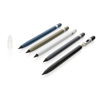 Logotrade promotional products photo of: Aluminum inkless pen with eraser