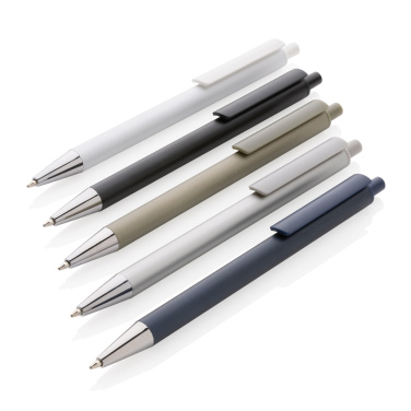 Logotrade promotional items photo of: Amisk RCS certified recycled aluminum pen