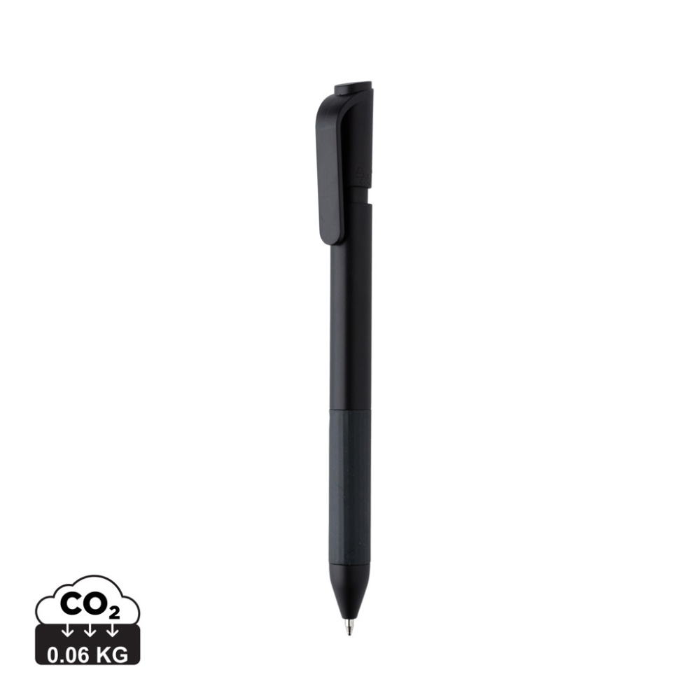 Logo trade promotional merchandise picture of: TwistLock GRS certified recycled ABS pen