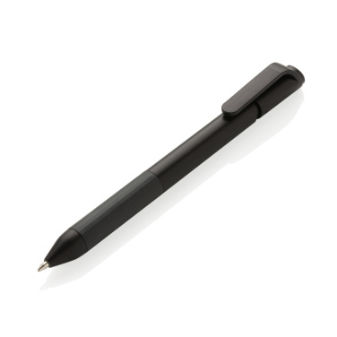 Logo trade promotional items image of: TwistLock GRS certified recycled ABS pen