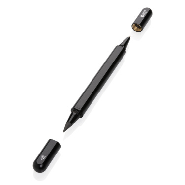 Logotrade corporate gift picture of: Swiss Peak Storm RCS recycled aluminum dual tip pen