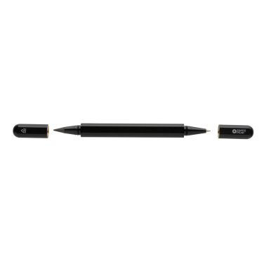 Logo trade promotional products picture of: Swiss Peak Storm RCS recycled aluminum dual tip pen