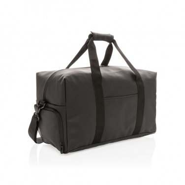 Logo trade business gift photo of: Smooth PU weekend duffle