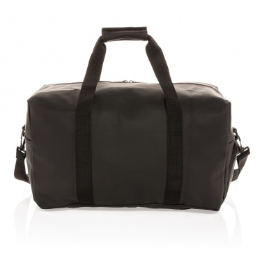 Logo trade corporate gifts image of: Smooth PU weekend duffle