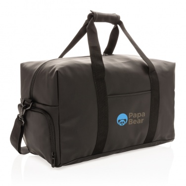 Logo trade promotional giveaways image of: Smooth PU weekend duffle