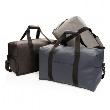 Logo trade promotional gifts picture of: Smooth PU weekend duffle