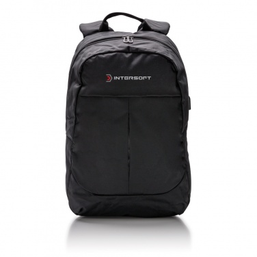 Logo trade advertising products image of: Power USB laptop backpack