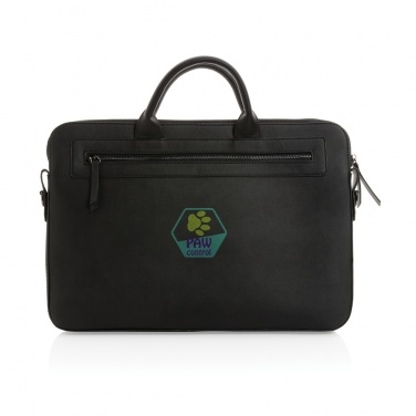 Logo trade promotional giveaways image of: Swiss Peak GRS recycled PU 14 inch laptop bag