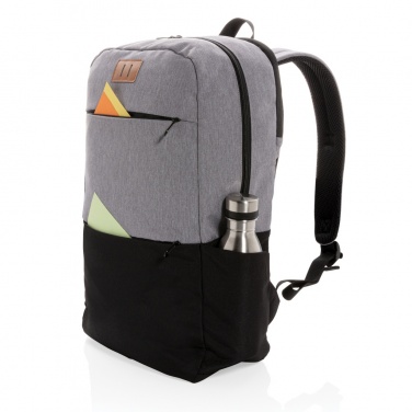 Logotrade promotional merchandise photo of: Modern 15.6" USB & RFID laptop backpack PVC free
