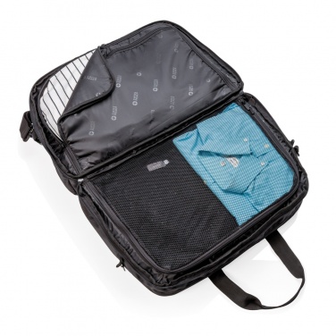 Logotrade advertising products photo of: Swiss Peak RFID duffle with suitcase opening