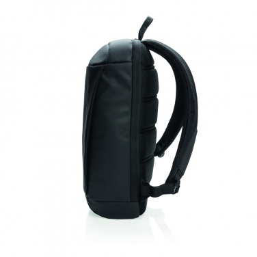 Logo trade business gift photo of: Madrid anti-theft RFID USB laptop backpack PVC free