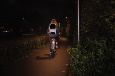 Logo trade corporate gift photo of: AWARE™ RPET Reflective laptop backpack