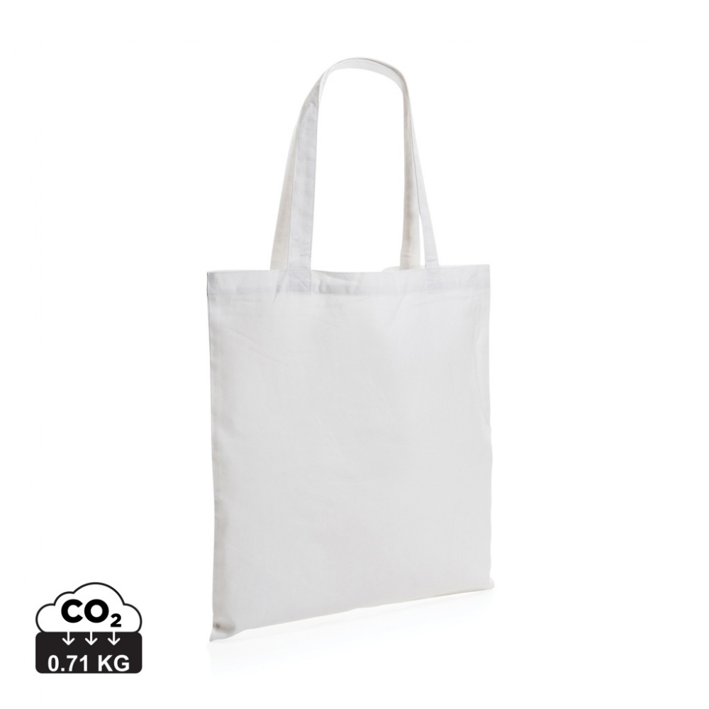 Logo trade promotional gift photo of: Impact AWARE™ Recycled cotton tote 145g