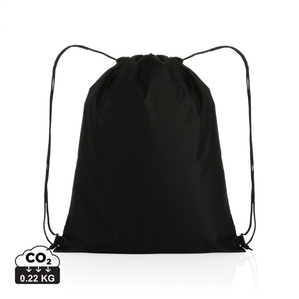 Logotrade promotional gift picture of: Impact AWARE™ RPET 190T drawstring bag