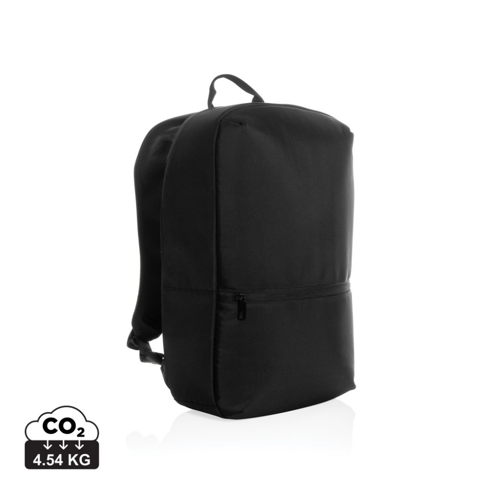 Logo trade promotional gifts image of: Impact AWARE™ 1200D Minimalist 15.6 inch laptop backpack