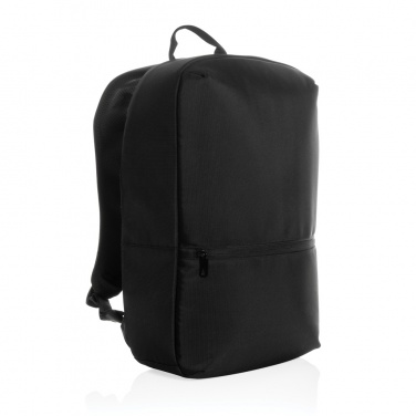 Logotrade promotional merchandise image of: Impact AWARE™ 1200D Minimalist 15.6 inch laptop backpack
