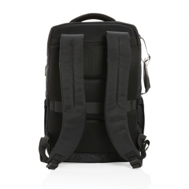 Logotrade promotional gift picture of: Swiss Peak AWARE™ RPET Voyager 15.6" laptop backpack