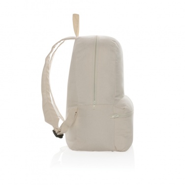 Logo trade promotional items image of: Impact Aware™ 285 gsm rcanvas backpack undyed