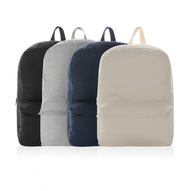 Logo trade promotional item photo of: Impact Aware™ 285 gsm rcanvas backpack undyed