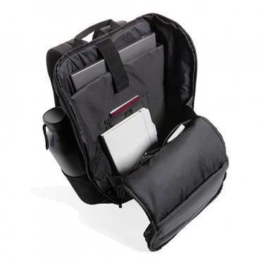 Logo trade promotional gift photo of: Swiss Peak AWARE™ easy access 15.6'' laptop backpack