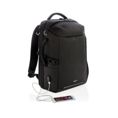 Logotrade promotional gift image of: Swiss Peak AWARE™ XXL weekend travel backpack