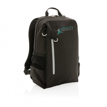 Logo trade promotional products image of: Impact AWARE™ Lima 15.6' RFID laptop backpack