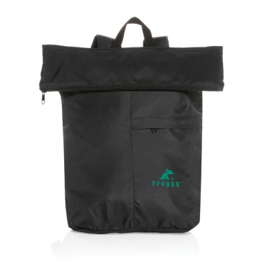 Logotrade promotional giveaways photo of: Dillon AWARE™ RPET lightweight foldable backpack