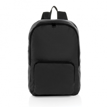 Logo trade corporate gift photo of: Dillon AWARE™ RPET foldable classic backpack