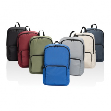 Logo trade promotional products picture of: Dillon AWARE™ RPET foldable classic backpack